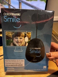 X-Rite ColorMunki Smile, Monitor Calibration Device, For Photo and Video Editing - Picture 1 of 10