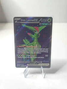 2024 Pokemon SV Temporal Forces TEF EN Iron Leaves ex #186/162 - Bild 1 von 2