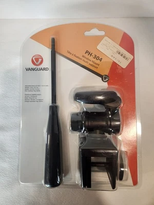 Vanguard PH-304 Window Scope Camera Mount 3-Way Pan Head Quick-Release Plate NIB - Image 1 of 3