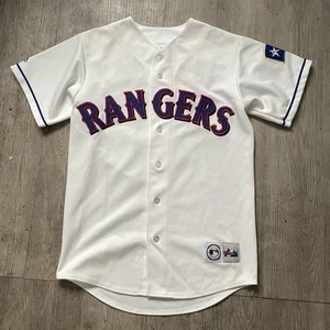 Vintage Texas Rangers Alex Rodriguez #3 Jersey Majestic Made in USA Sz Medium - Picture 1 of 6