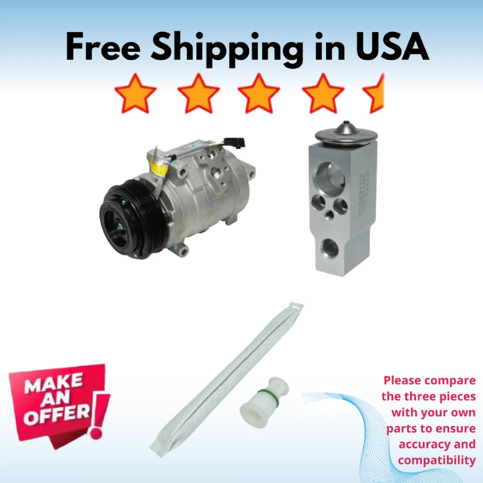 Kit Compressor Ajuste A/C Mazda CX-9 2007-2015 - Imagem 1 de 1