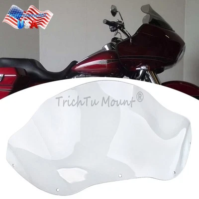 Parabrisas transparente 13" para Harley Touring Road Glide FLTR 1998-13 nuevo Foto 1 de 4
