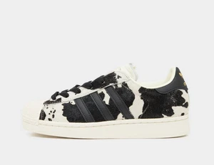 Adidas Originals Superstar II Pony Hair Para Mujeres En Blanco Y Negro - Imagen 1 de 6