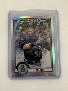 2023 Topps Legends of the Game Nero #LG-25 Ichiro Seattle Mariners - Foto 1 di 2