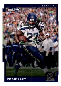 2017 Donruss Eddie Lacy NFL Base Card PWE Set Break Seahawks #181 - Picture 1 of 2