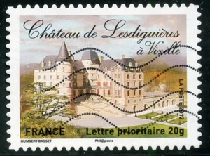 FRANCE AUTOADHESIF OBLITERE N° 733 // CHATEAU DE LESDINIERES A VIXILLE - Photo 1/1
