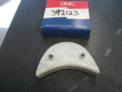 Johnson Evinrude OMC 0392123 Exhaust HSG Anode  J242 - Image 1 of 2