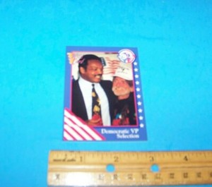 Election Political Collectors Cards "Decision 1992" Jesse Jackson  Willie Nelson