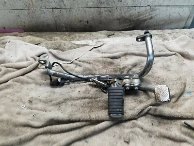 Yamaha Virago XV 535 XV535 1993 1994 reposapiés derecho reposapiés soporte de clavija  Foto 1 de 4