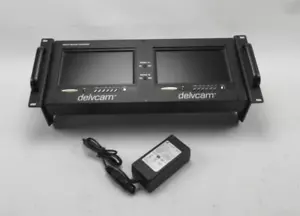 Delvcam DELV-RCLCD Dual 7" Rack Mount LCD Monitor DELV-2LCD-7XLPRO - Picture 1 of 11