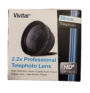 Vivitar 58mm 2.2X Professional Telephoto Lens - Picture 1 of 4