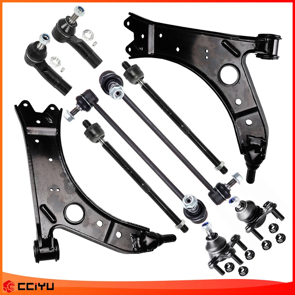 For 2006-2016 Audi A3 Eos Golf Jetta Front Lower Control Arm Tie Rod Suspension Foto 1 de 4