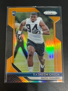 2018 Panini Prizm - Rookie Orange Prizm #300 Rasheem Green /249 (RC) Seahawks - Picture 1 of 2