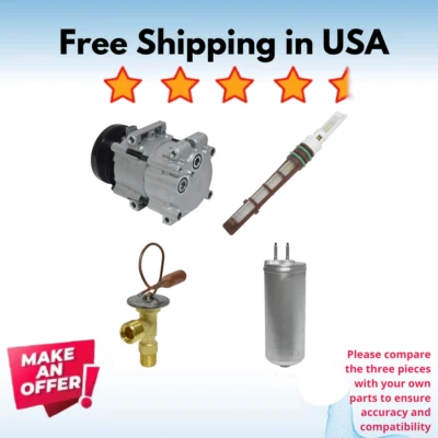 Kit compressor ajuste AC Ford Windstar 1999-2003 - Imagem 1 de 4