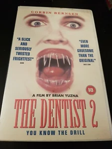 THE DENTIST 2 - BIG BOX HORROR - VHS - EX RENTAL - HIGH FLIERS - Picture 1 of 4