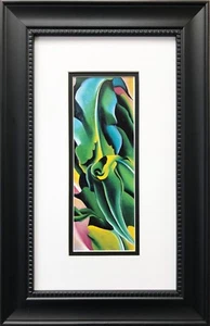 Georgia O'Keeffe "Corn No. 2" American Contemporary Art Print Custom Framed - Picture 1 of 3