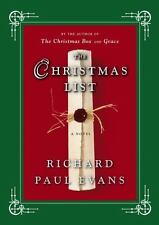 The Christmas List: A Novel - 1439150001, hardcover, Richard Paul Evans