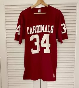 Vintage NFL Arizona Cardinals Terry Hoage #34 Wilson Jersey Sz Medium Large M/L - Picture 1 of 7