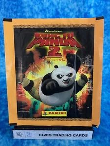 Kung Fu Panda 2 Unopened Sealed Sticker Packet by Panini 2011 - Picture 1 of 2