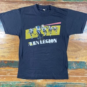 Vintage Alien Legion Shirt Mens M 1980s Marvel Comic Images USA Single Stitch - Picture 1 of 16