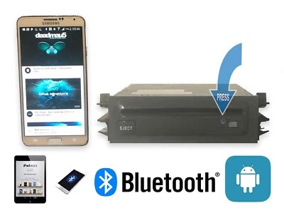 ✅98-00 CHEVY GMC Chevy Delco одиночный CD раб плеер с коммутацией Bluetooth - Изображение 1 из 3