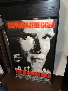 The Running Man 1987 27x40 Original Film Poster! - Bild 1 von 3