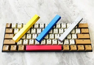 6.25u Spacebar Keycap Metal Aluminum alloy keycaps For MX Mechanical Keyboard - Picture 1 of 13