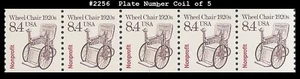 Silla de ruedas precancelada USA4 #2256 MNH PNC5 Pl #1 - Imagen 1 de 1