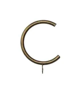 Harrison Drape Antique Brass 28mm Passing Rings C Rings - 6 pack - Picture 1 of 1