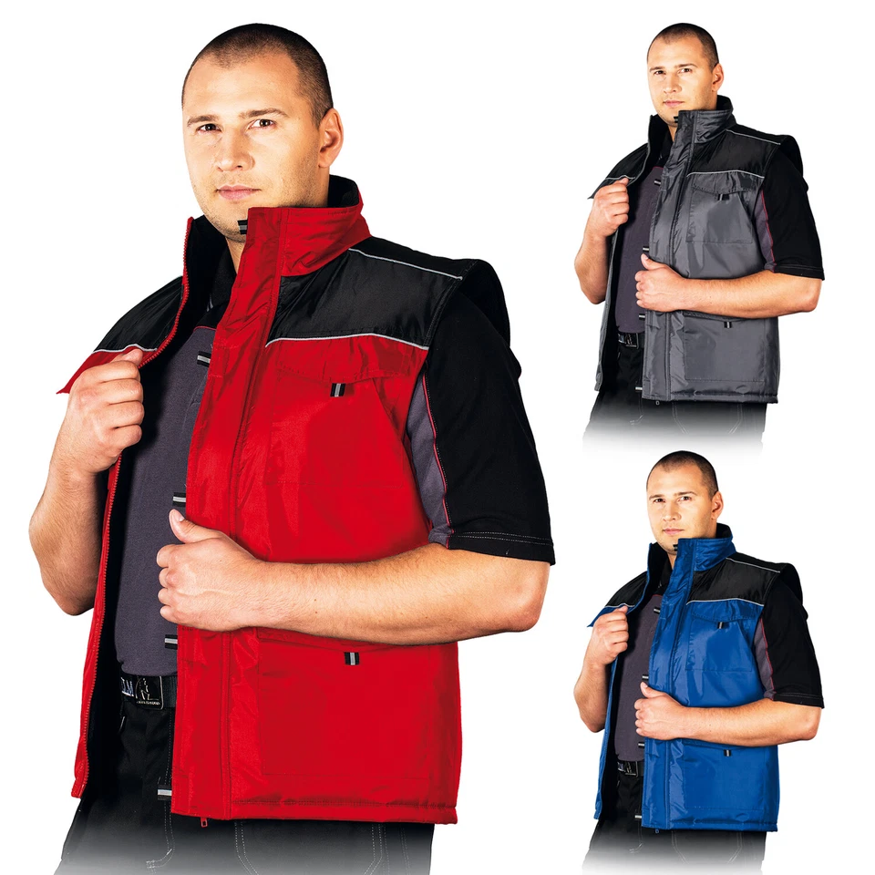 REIS Arbeitsweste Bodywarmer Weste Sportweste Winterweste Fleece Futter (ARIZONA)