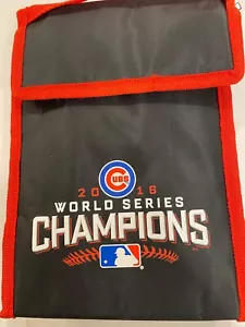 Chicago Cubs 2016 World Series Champions Lunch Bag Drink Cooler - Picture 1 of 1