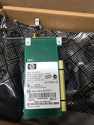 HP 333364-001 802. 11b WL220 Wireless LAN PCI Card . 326445-002 DC756B 5PZ - Immagine 1 di 2