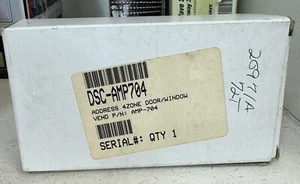 DSC AMP-704 Addressable Contact Module, 4-Zone, N/C Single or Double EOL Inputs - Picture 1 of 2