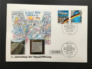 BERLINER MAUER THE BERLIN WALL CARTA ESPECIAL ORIGINAL FRACHTÜCK ¡¡LIMITADO!! u823 - Imagen 1 de 2
