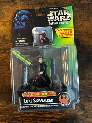 Star Wars Power of the Force Electronic Power 1997 F/X Luke Skywalker Kenner nuevo Foto 1 de 2