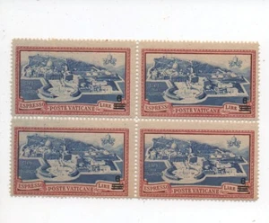 Ciudad del Vaticano MNH como nuevo nunca articulado Michel Mi124 bloque de 4 - Imagen 1 de 1