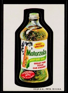 1973 Topps Wacky Packages 3rd Series #NNO Motorzola Tan Back - Picture 1 of 2