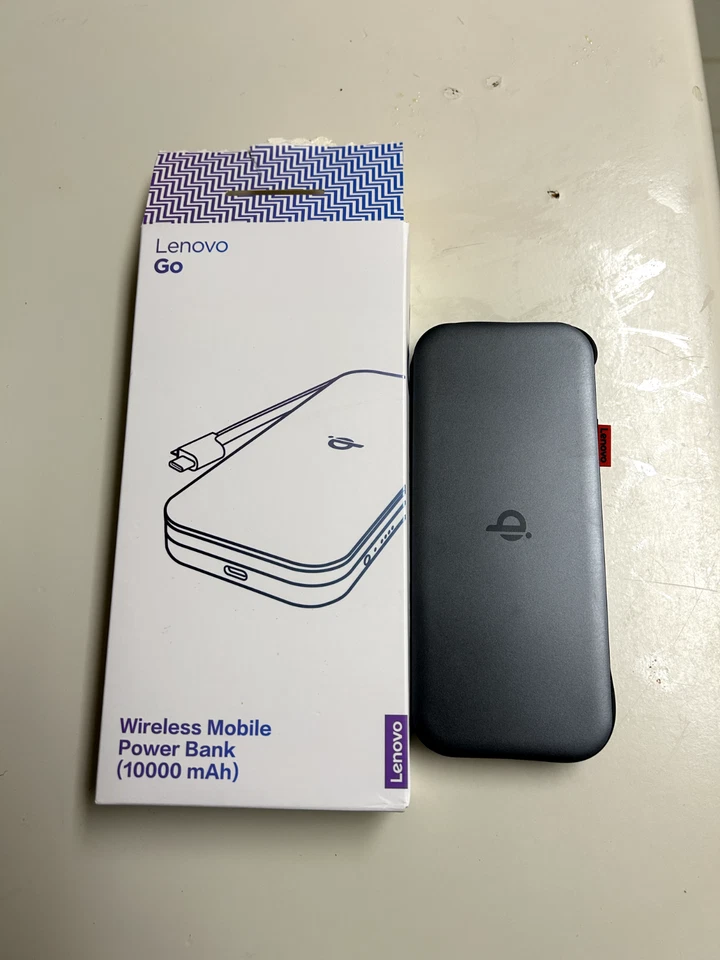 LENOVO GO WIRELESS MOBILE POWER BANK 10000 mAh - Image 1 of 1