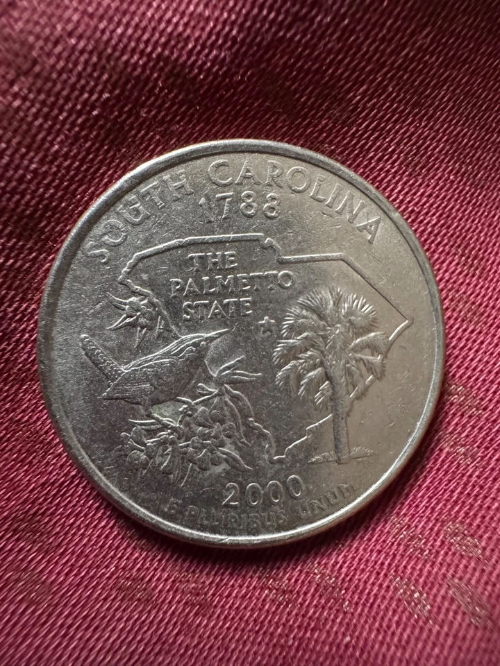 USA South Carolina State Quarter, AU-58 - Image 1 of 2