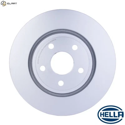 2x BRAKE DISC 8DD 355 122-411 FOR DODGE JEEP GRAND/CHEROKEE/IV/SUV ERB 3.6L 8cyl - Image 1 of 4