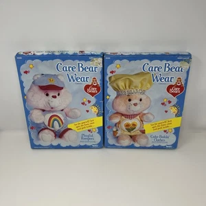 Kenner Care Bear Wear 1985 Cake Bakin Clothes & Playful Strampler in OVP - Bild 1 von 14