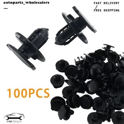 Clip de ajuste de panel de remache tipo empuje 100 01553-2DR9A para Infiniti FX50 JX35 M35 Q50 Foto 1 de 4