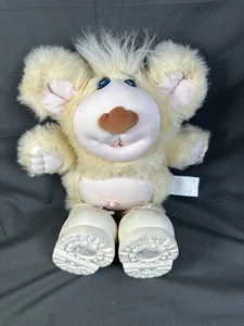 Vintage 1980s Xavier Roberts Furskins Bear Plush 14" Stuffed Animal With Shoes - Picture 1 of 9