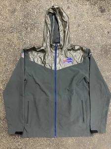 Nike On Field Buffalo Bills Zip Up Hoodie Mens Large Grey  - Picture 1 of 11