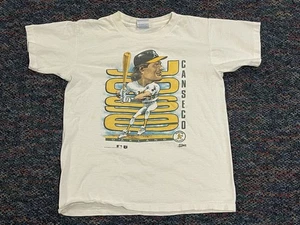 Vintage Jose Canseco Shirt 1991 Salem Sports, Youth Large 14-16 Oakland A's MLB - Picture 1 of 5