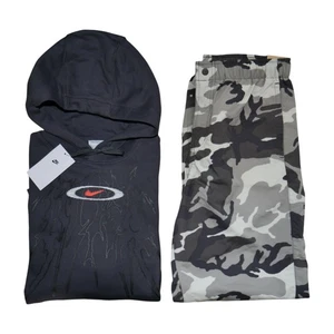 Nike Center Swoosh 2 piezas Camuflaje Chándal Air Jordan Sudadera con Capucha Joggers Nuevo con Etiquetas - Imagen 1 de 20