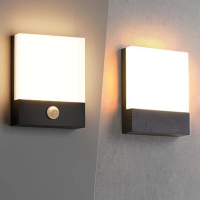 24W LED Außenleuchte Wandlampe Wandleuchte mit Oder Ohne Bewegungsmelder IP65 - Bild 1 von 4