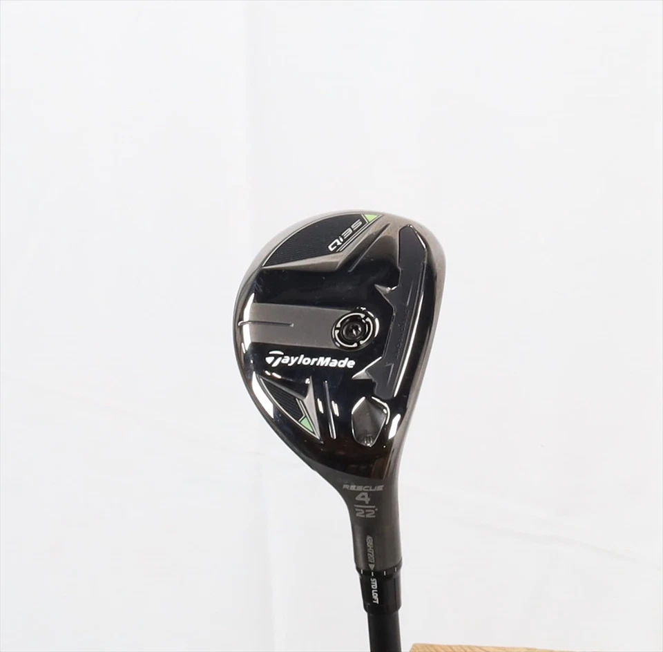 Taylormade Qi35 Rescue 22° 4 híbrido rígido flexible Hzrdus negro humo 80 bueno Foto 1 de 3