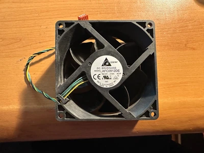 Delta AFC0912DE P2780 DC12V 2.5A Cooling Fan - Image 1 of 4