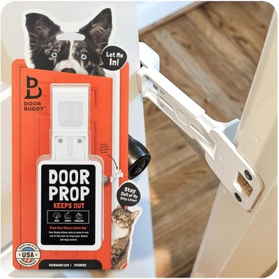 Cat Door Prop - Effortless Pet Access with Adjustable Width 3-5.5 Inches - Image 1 of 4